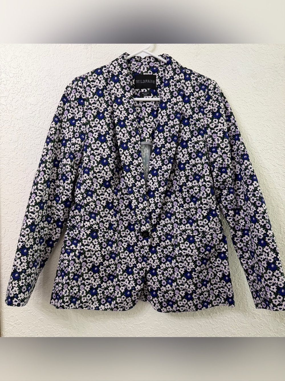 Wildfang Floral Ultimate Tux Blazer Women’s Size Small
